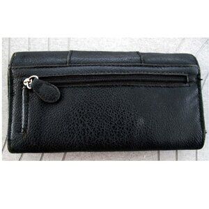 Rosetti wallet , pockets for money, coins, cards ID used wallet black